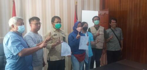 Berita acara Lepas Liar HS Lanustika di Kantor BBKSDA Riau - 25 Maret 2022